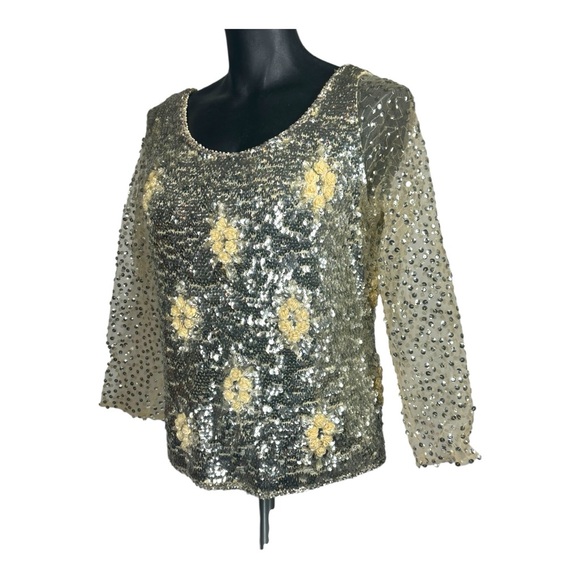 Vintage 60s Beige 100% Cashmere Coat Fur Collar A-Line Large? Pockets As Is - Picture 4 of 9